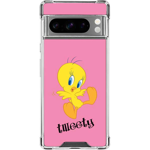 Looney Tunes Tweety Pinky Google Pixel 8 Pro Clear Case