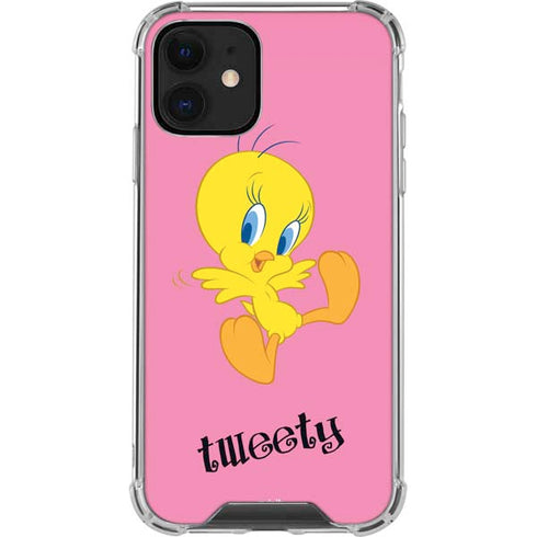 Looney Tunes Tweety Pinky iPhone 12 Clear Case