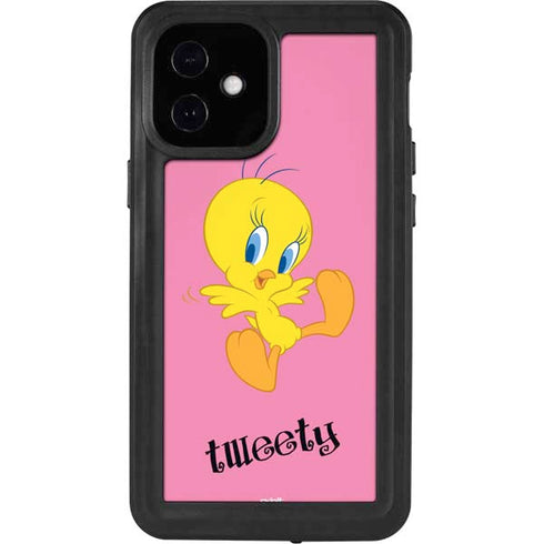 Looney Tunes Tweety Pinky iPhone 12 Mini Waterproof Case