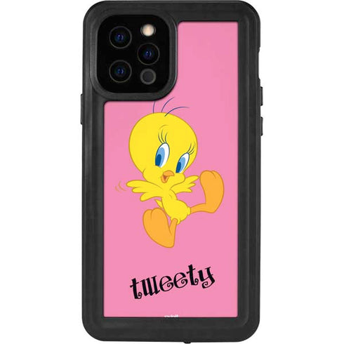 Looney Tunes Tweety Pinky iPhone 12 Pro Waterproof Case
