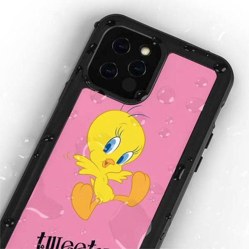 Looney Tunes Tweety Pinky iPhone 12 Pro Waterproof Case