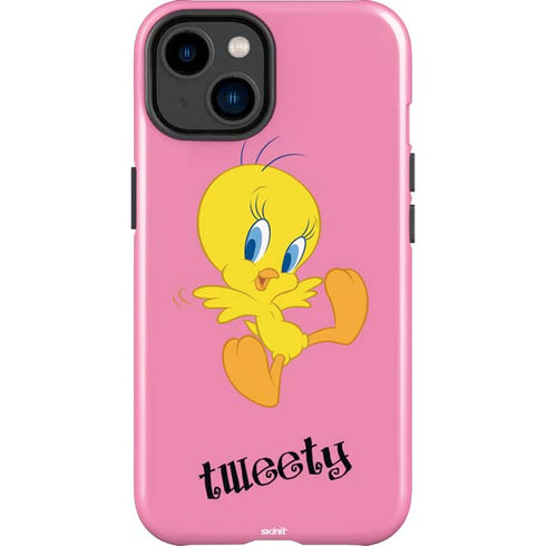 Looney Tunes Tweety Pinky iPhone 15 Plus Impact Case