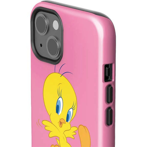 Looney Tunes Tweety Pinky iPhone 15 Plus Impact Case