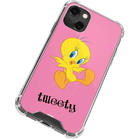 Looney Tunes Tweety Pinky iPhone 14 Plus Clear Case