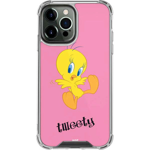 Looney Tunes Tweety Pinky iPhone 14 Pro Max Clear Case
