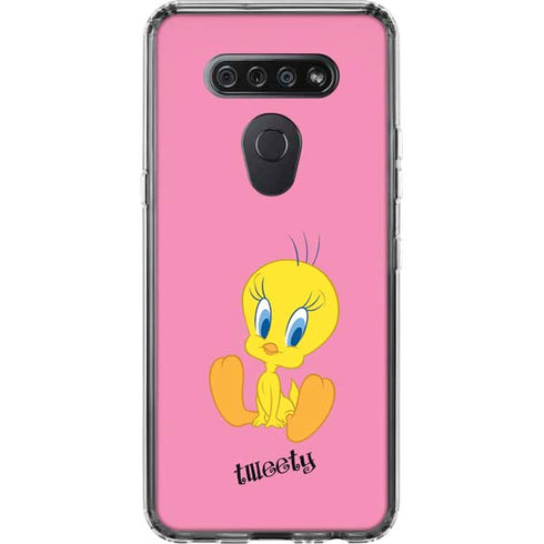 Looney Tunes Tweety Pinky LG K51/Q51 Clear Case
