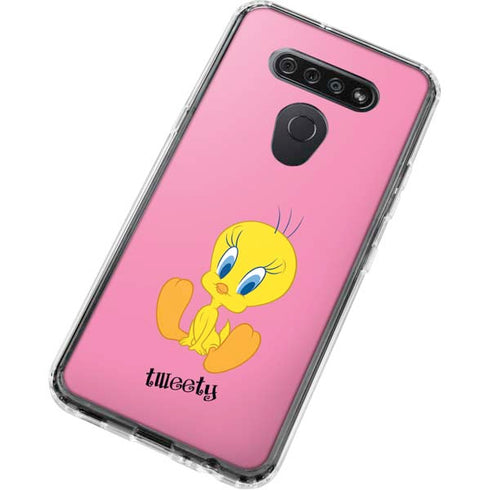 Looney Tunes Tweety Pinky LG K51/Q51 Clear Case