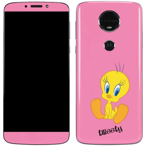 Looney Tunes Tweety Pinky Moto E5 Plus Skin