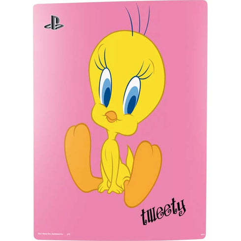 Looney Tunes Tweety Pinky PS5 Digital Edition Console Skin