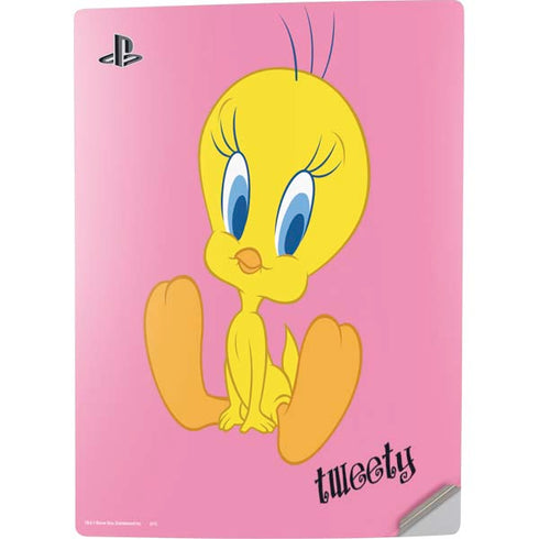 Looney Tunes Tweety Pinky PS5 Digital Edition Console Skin