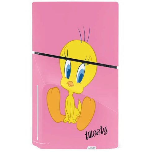 Looney Tunes Tweety Pinky PS5 Slim Disk Bundle Skin
