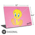 Looney Tunes Tweety Pinky Universal Laptop 16in (13 x 9.4in) Skin