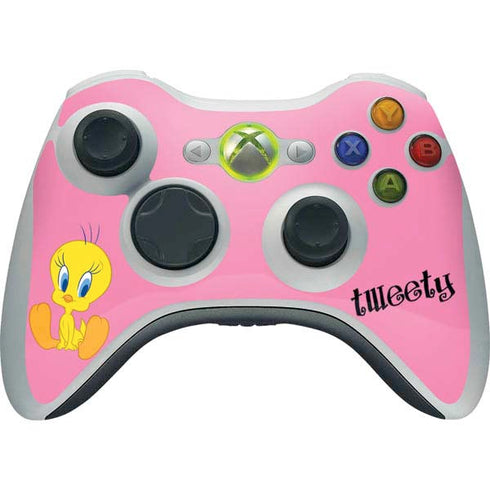 Looney Tunes Tweety Pinky Xbox 360 Wireless Controller Skin