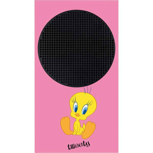 Looney Tunes Tweety Pinky Xbox Series S Console Skin
