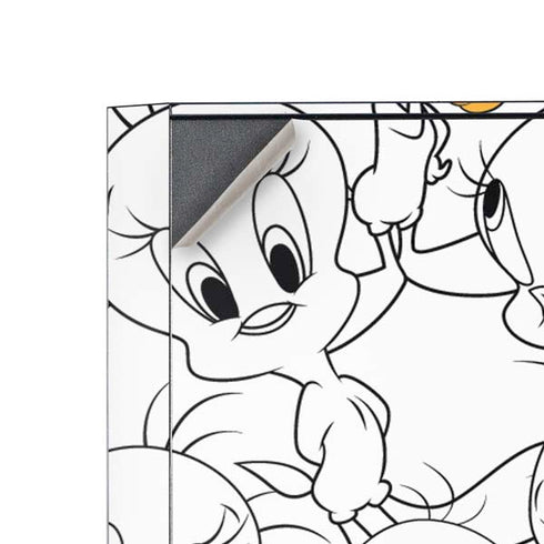 Looney Tunes Tweety Super Sized Pattern Corsair 4000D Tempered Glass Mid-Tower ATX Case Skin