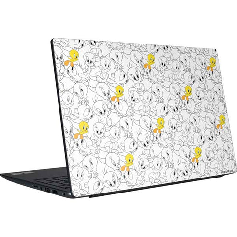 Looney Tunes Tweety Super Sized Pattern Dell Vostro Skin