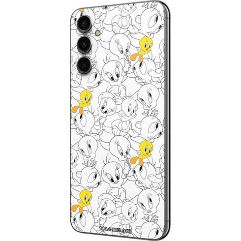 Looney Tunes Tweety Super Sized Pattern Galaxy A14 5G Skin