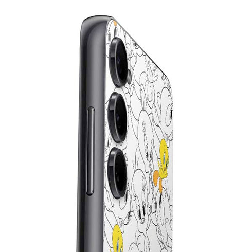 Looney Tunes Tweety Super Sized Pattern Galaxy A14 5G Skin