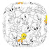 Looney Tunes Tweety Super Sized Pattern Galaxy Buds Pro Skin