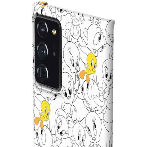 Looney Tunes Tweety Super Sized Pattern Galaxy Note20 Ultra 5G Lite Case