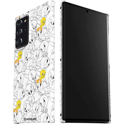Looney Tunes Tweety Super Sized Pattern Galaxy Note20 Ultra 5G Lite Case