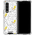 Looney Tunes Tweety Super Sized Pattern Galaxy Z Fold4 5G Clear Case