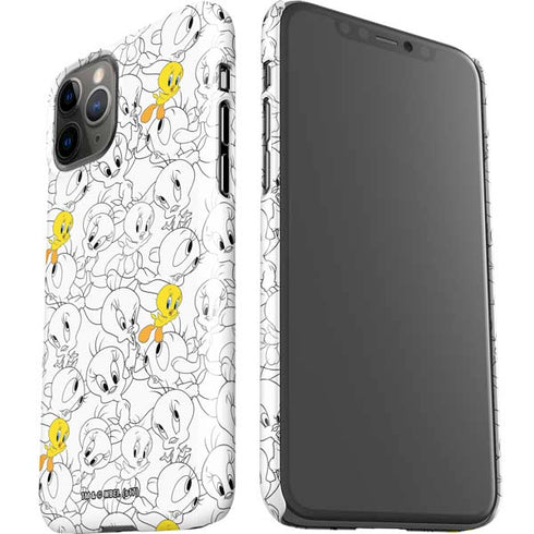 Looney Tunes Tweety Super Sized Pattern iPhone 11 Pro Lite Case