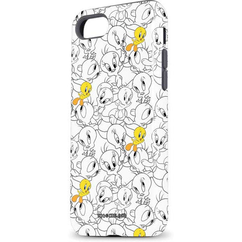 Looney Tunes Tweety Super Sized Pattern iPhone 8 Pro Case