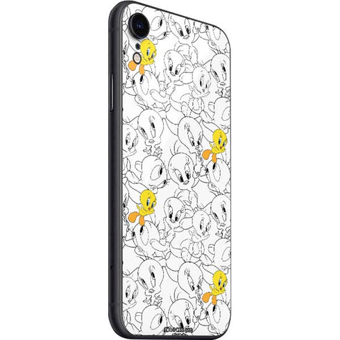 Looney Tunes Tweety Super Sized Pattern iPhone SE (2nd & 3rd Gen) Skin