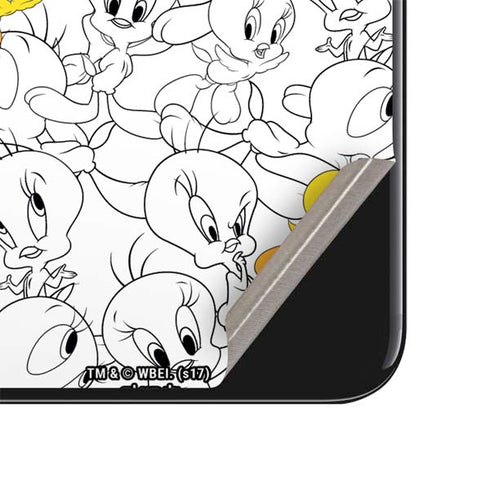 Looney Tunes Tweety Super Sized Pattern iPhone SE (2nd & 3rd Gen) Skin