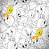 Looney Tunes Tweety Super Sized Pattern iPhone X Pro Case