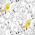 Looney Tunes Tweety Super Sized Pattern iPhone XS Pro Case
