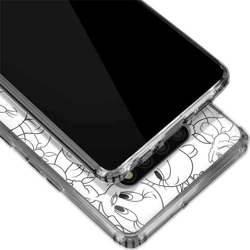 Looney Tunes Tweety Super Sized Pattern LG Stylo 6 Clear Case