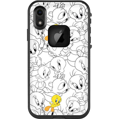 Looney Tunes Tweety Super Sized Pattern LifeProof Fre iPhone Skin