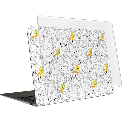Looney Tunes Tweety Super Sized Pattern MacBook Air 13in M1 (2021) Case plus Skin