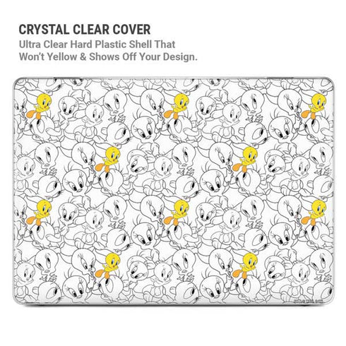 Looney Tunes Tweety Super Sized Pattern MacBook Air 13in M1 (2021) Case plus Skin