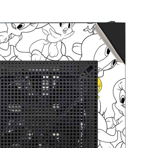 Looney Tunes Tweety Super Sized Pattern NZXT H510 Compact ATX Mid-Tower Case Skin