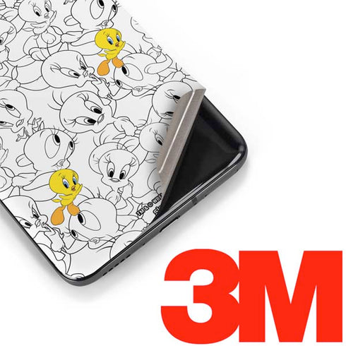 Looney Tunes Tweety Super Sized Pattern OnePlus 7 Pro Skin