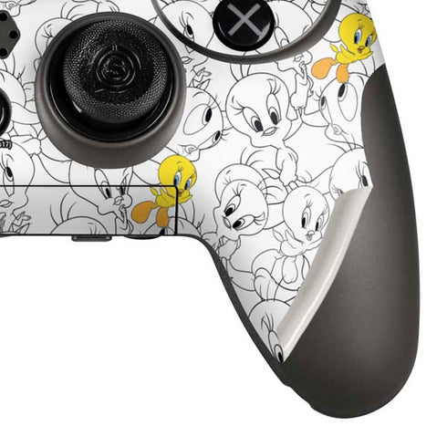 Looney Tunes Tweety Super Sized Pattern PlayStation Scuf Vantage 2 Controller Skin