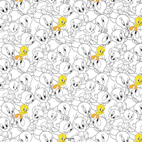 Looney Tunes Tweety Super Sized Pattern PS4 Console and Controller Bundle Skin