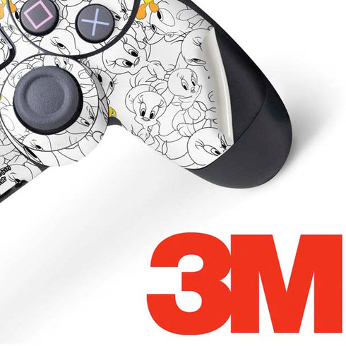 Looney Tunes Tweety Super Sized Pattern PS4 Controller Skin