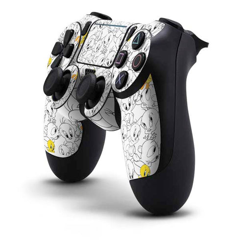 Looney Tunes Tweety Super Sized Pattern PS4 Pro/Slim Controller Skin