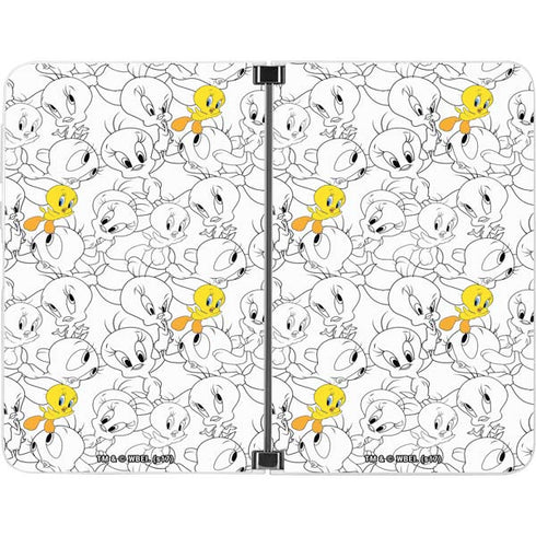 Looney Tunes Tweety Super Sized Pattern Surface Duo Skin