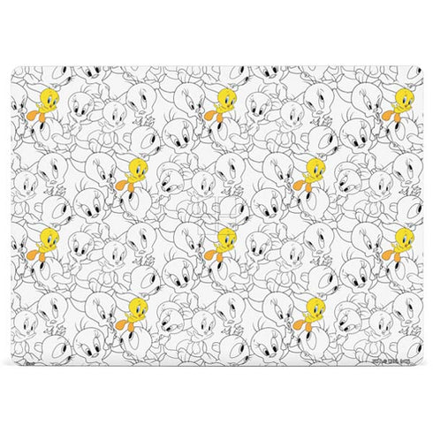 Looney Tunes Tweety Super Sized Pattern Surface Laptop 2 Skin