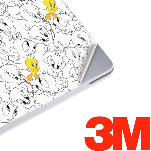 Looney Tunes Tweety Super Sized Pattern Surface Laptop 3 13.5in Skin