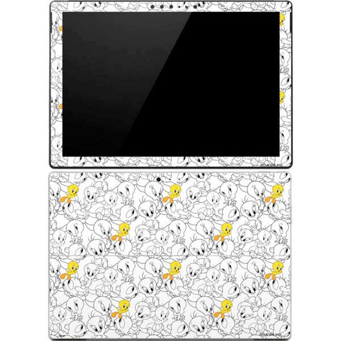 Looney Tunes Tweety Super Sized Pattern Surface Pro 4 Skin