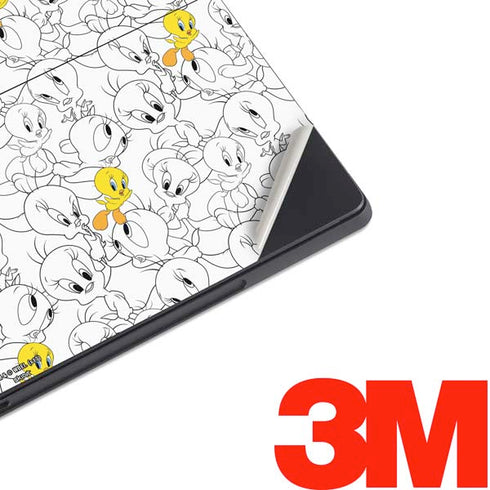 Looney Tunes Tweety Super Sized Pattern Surface Pro 7 Skin