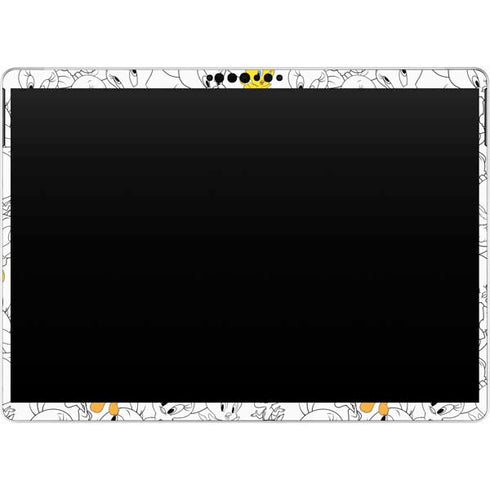 Looney Tunes Tweety Super Sized Pattern Surface Pro 9 Skin