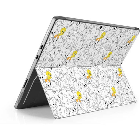 Looney Tunes Tweety Super Sized Pattern Surface Pro 9 Skin