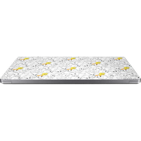 Looney Tunes Tweety Super Sized Pattern Universal Laptop 13in (10.6 x 7.6in) Skin